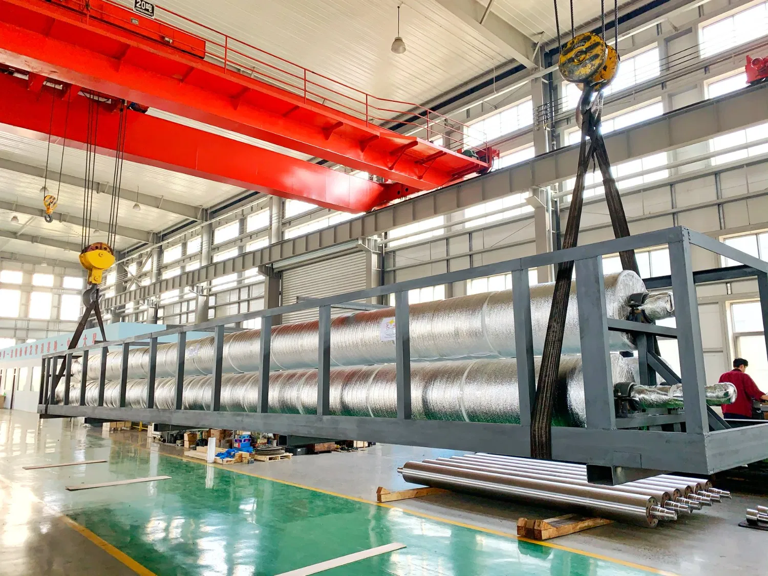 Stainless Steel Soft Calender Roller for Recycled Paper Equipment (Spare Part) Manufacturer | Global Supplier(pic1)